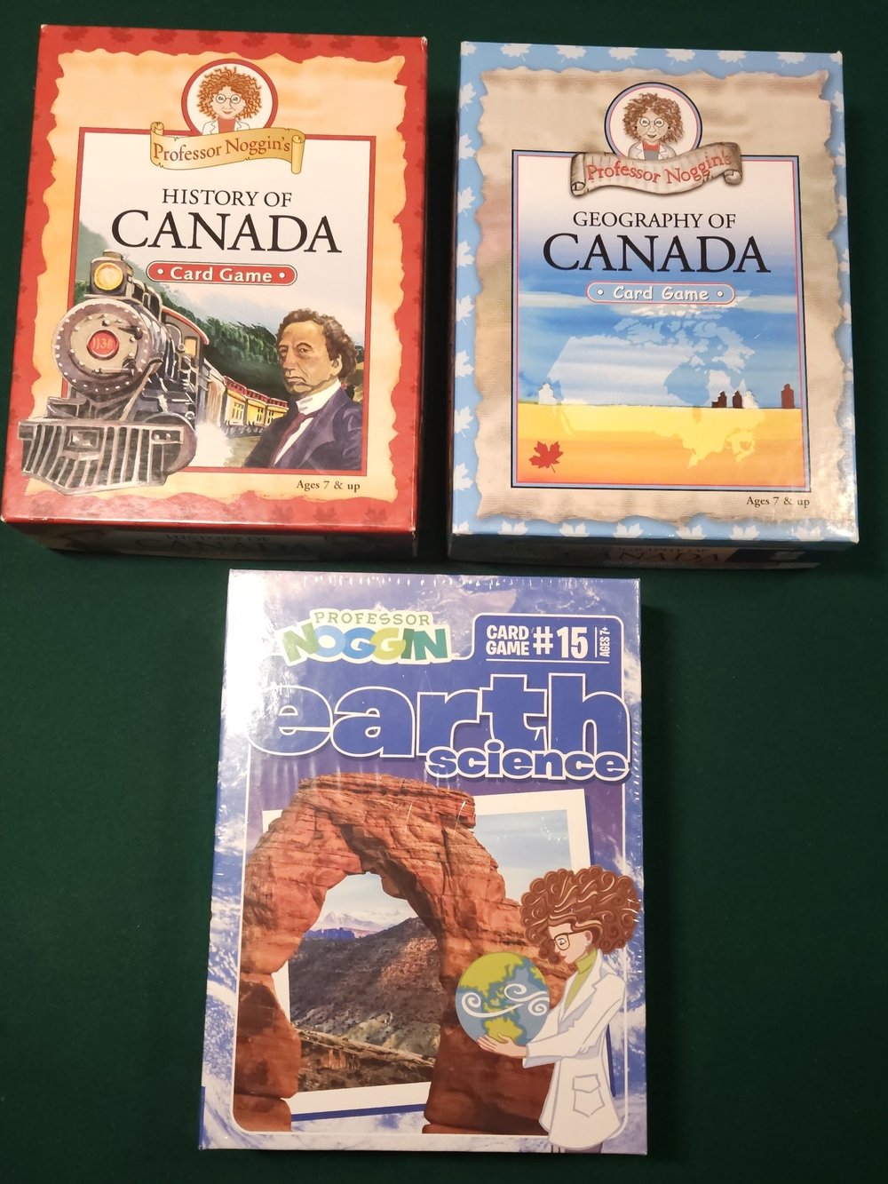 Professor Noggin Lot! Canada History, Geography And Earth Science!!